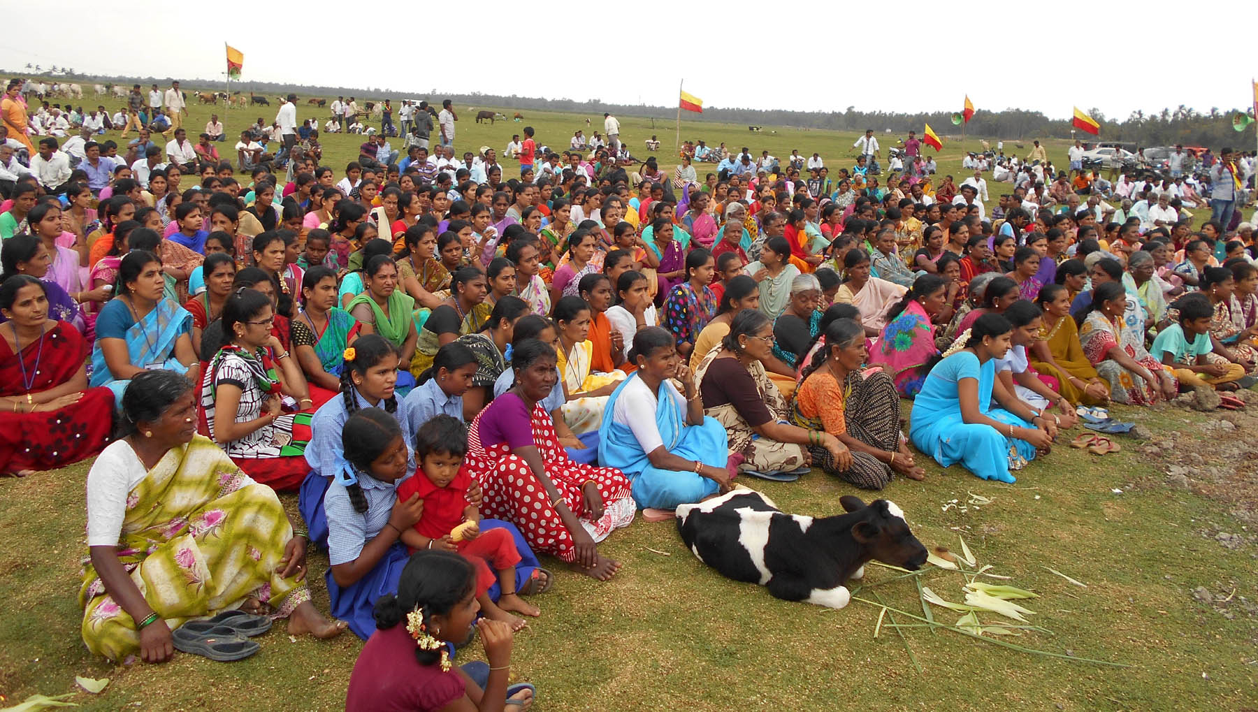 ಕೆರೆಯಲ್ಲಿ ಧರಣಿ ಬೆಂಬಲಿಸಿ ಮದ್ದೂರು ಬಂದ್ ಯಶಸ್ವಿ